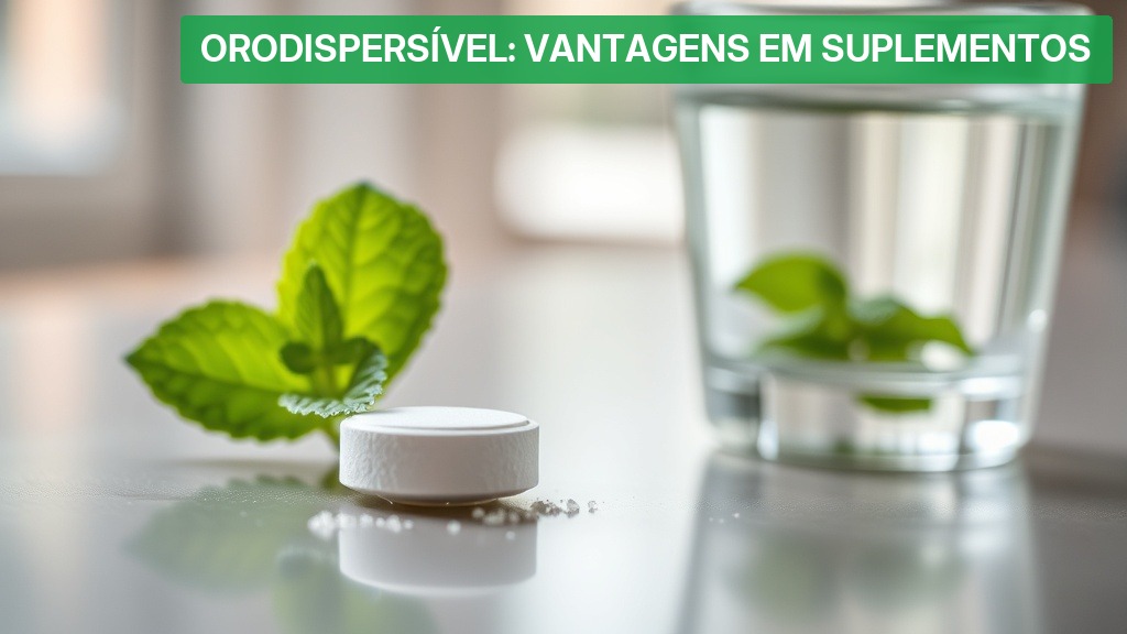 Orodispersível: Vantagens em Suplementos (Atualizado) — Nutricionando