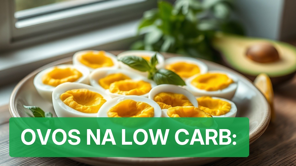 Ovos na Low Carb: [Benefícios e Receitas Fáceis] — Nutricionando