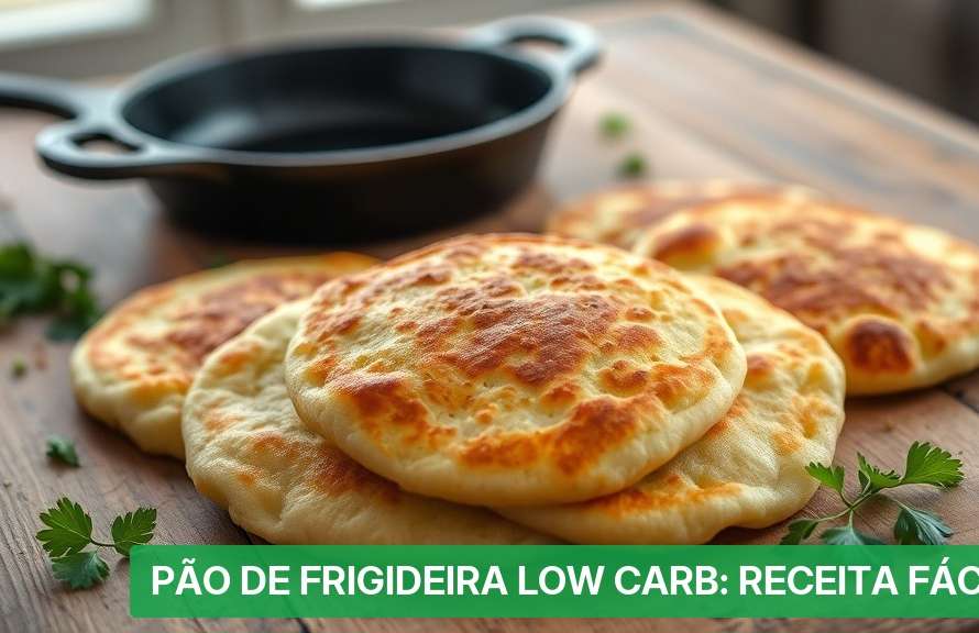 Pão de Frigideira Low Carb: Receita Fácil [Sem Forno] — Nutricionando