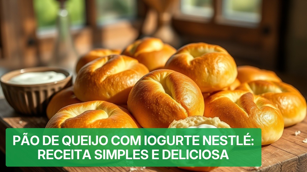 Pão de Queijo com Iogurte Nestlé: Receita Simples e Deliciosa (2026) — Nutricionando