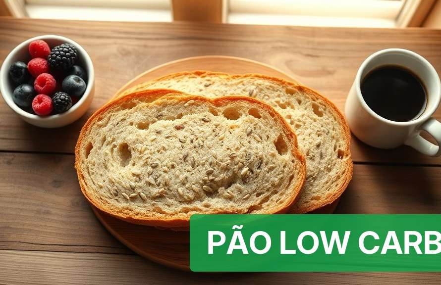 Pão Low Carb Fácil para Café da Manhã [Receita 2026] — Nutricionando