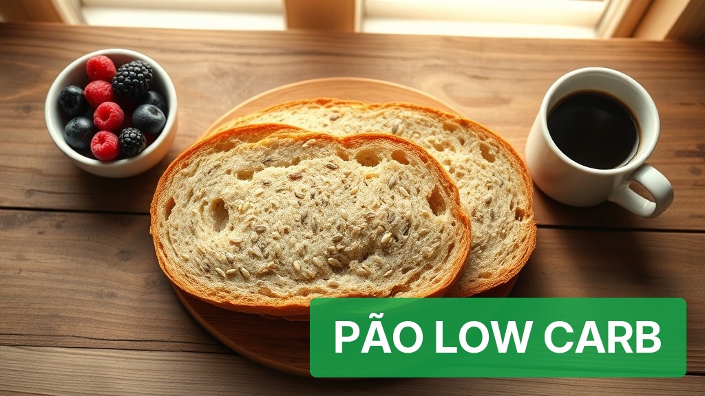 Pão Low Carb Fácil para Café da Manhã [Receita 2026] — Nutricionando
