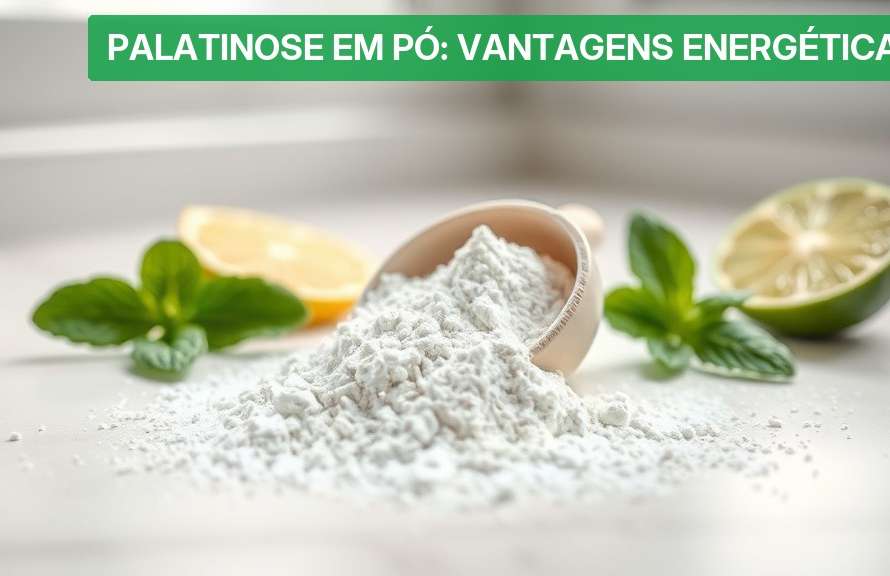 Palatinose em Pó: Vantagens Energéticas [2026] — Nutricionando