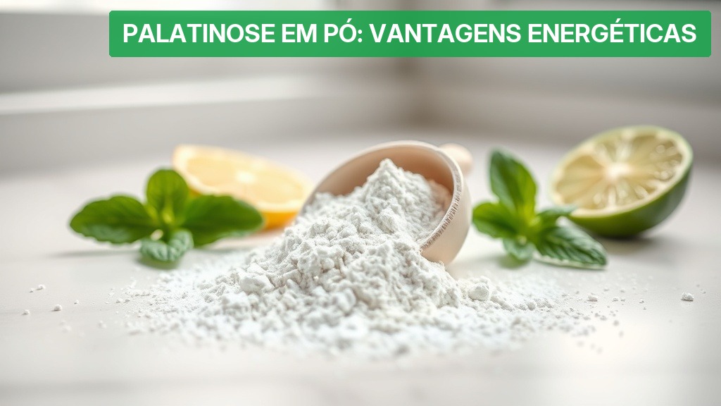 Palatinose em Pó: Vantagens Energéticas [2026] — Nutricionando