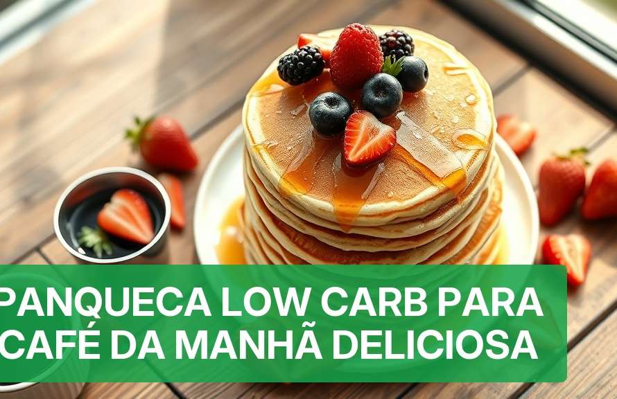 Panqueca Low Carb para Café da Manhã Deliciosa [2026] — Nutricionando