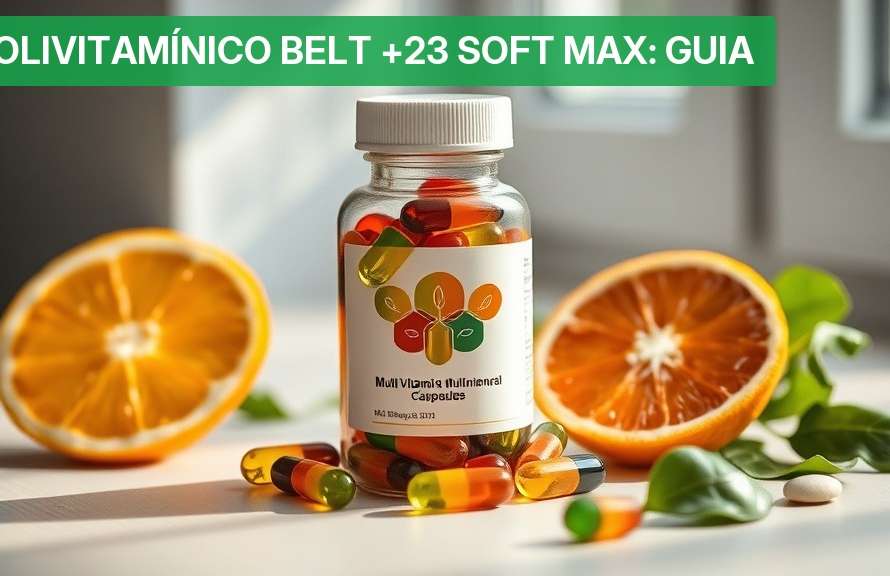 Polivitamínico Belt +23 Soft Max: Guia Completo [2026] — Nutricionando