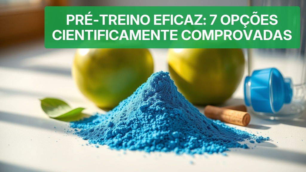 Pré-Treino Eficaz: 7 Opções Cientificamente Comprovadas (2026) — Nutricionando
