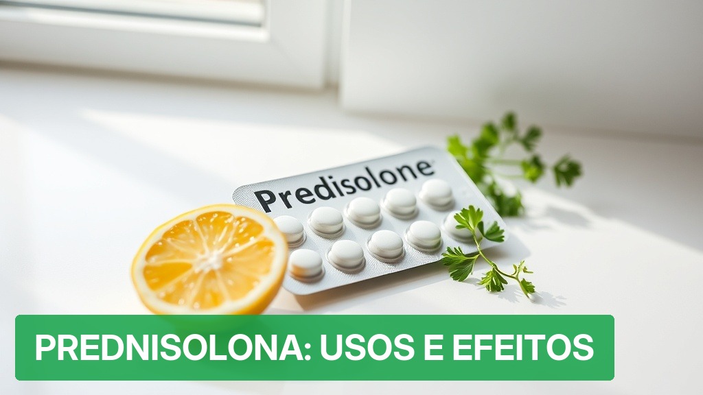 Prednisolona: Usos e Efeitos [Atualizado 2026] — Nutricionando