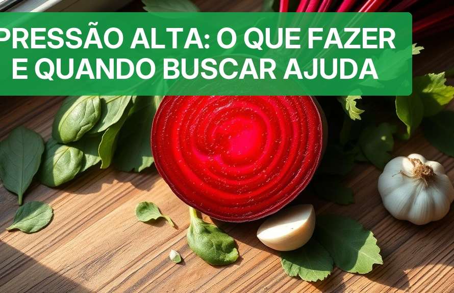 Pressão Alta: O Que Fazer e Quando Buscar Ajuda — Nutricionando