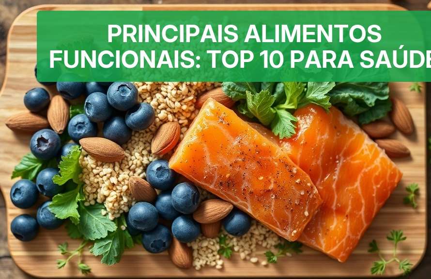 Principais Alimentos Funcionais: Top 10 para Saúde [2026] — Nutricionando