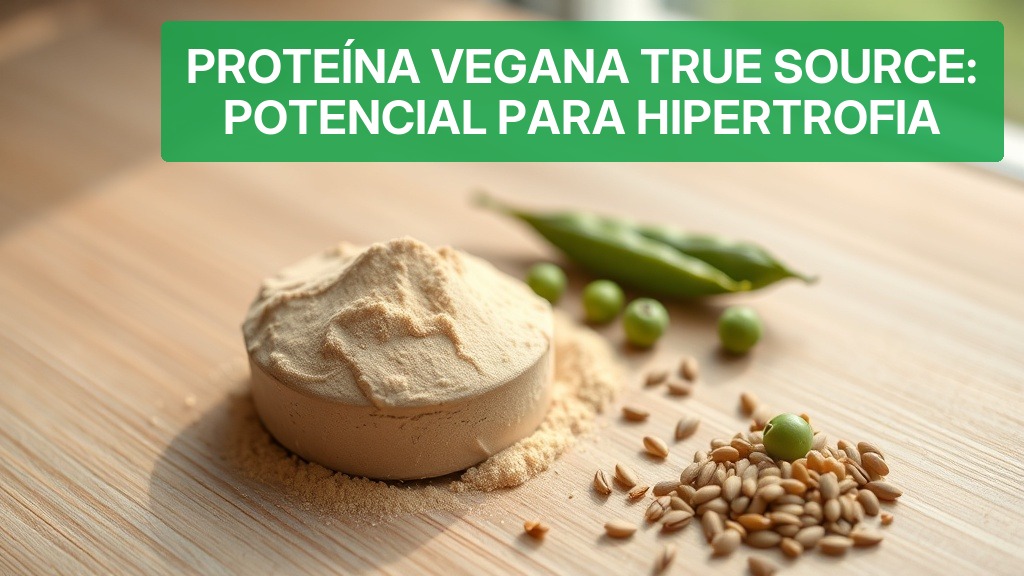 Proteína Vegana True Source: Potencial para Hipertrofia [Review] — Nutricionando