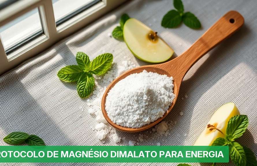 Protocolo de Magnésio Dimalato para Energia [Passo a Passo 2026] — Nutricionando