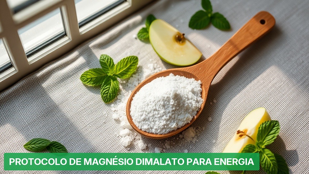 Protocolo de Magnésio Dimalato para Energia [Passo a Passo 2026] — Nutricionando