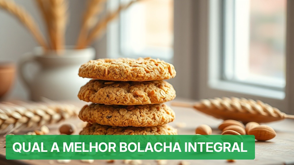 Qual a Melhor Bolacha Integral [Análise 2026] — Nutricionando