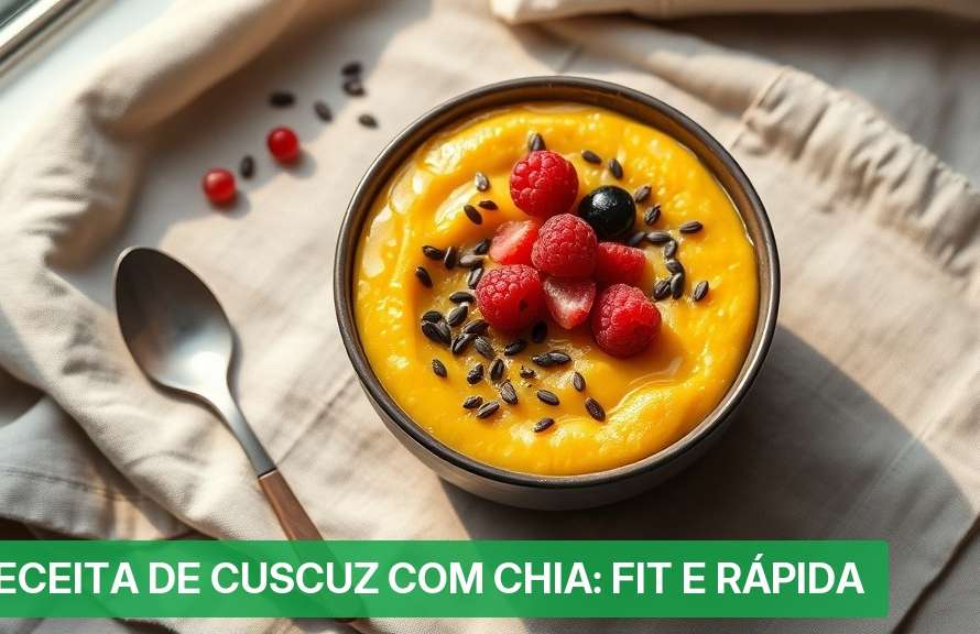 Receita de Cuscuz com Chia: Fit e Rápida (2026) — Nutricionando