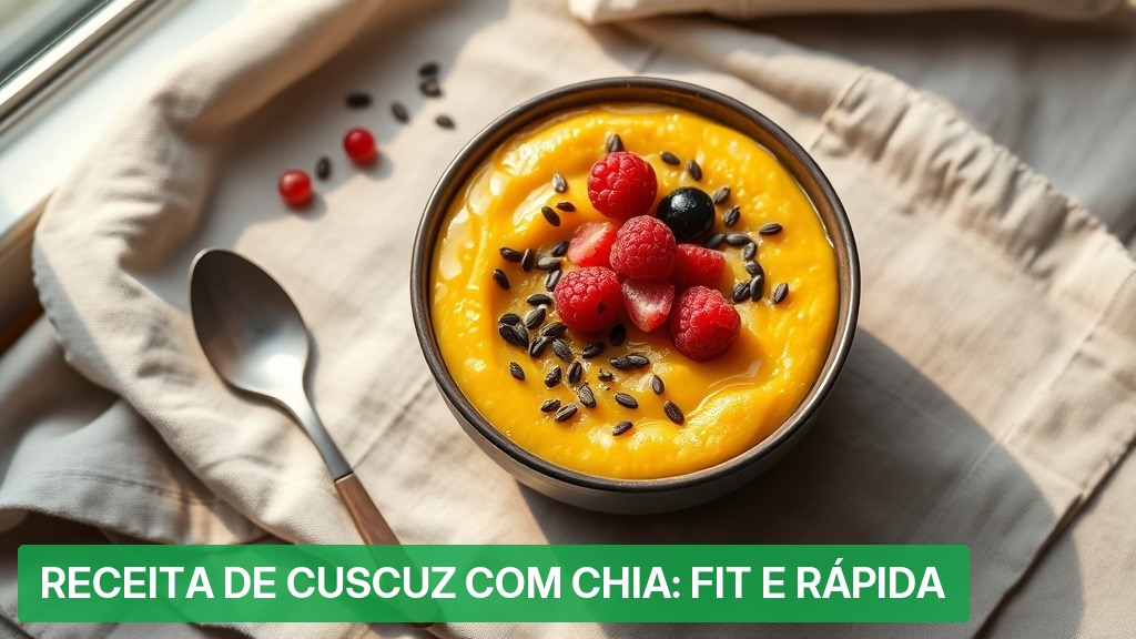 Receita de Cuscuz com Chia: Fit e Rápida (2026) — Nutricionando