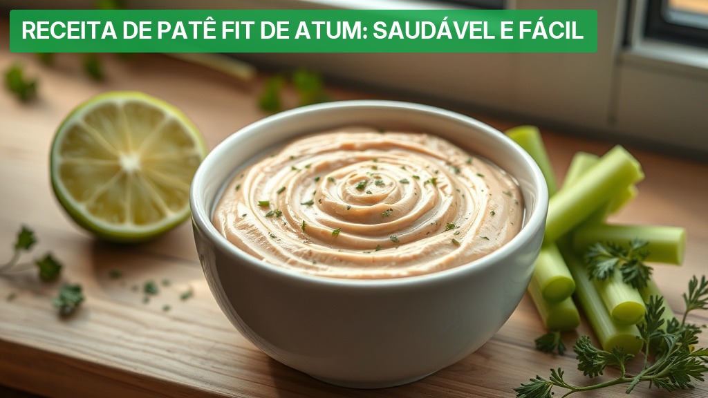 Receita de Patê Fit de Atum: Saudável e Fácil [Guia 2026] — Nutricionando