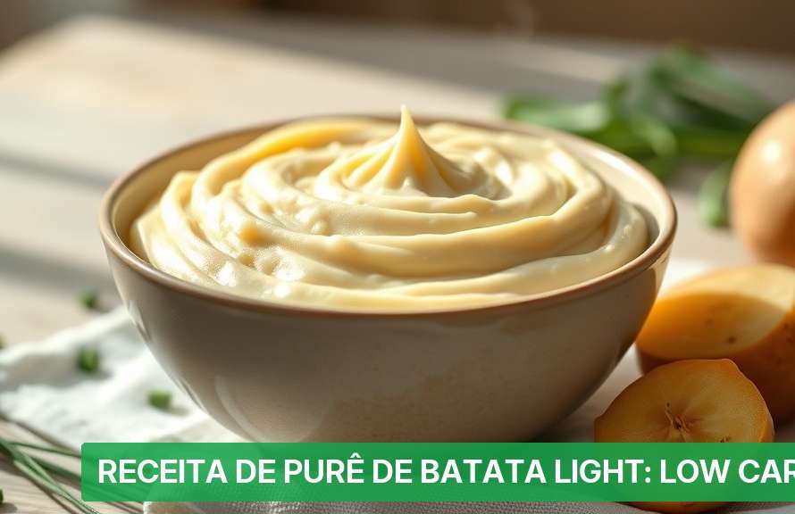 Receita de Purê de Batata Light: Low Carb [2026] — Nutricionando