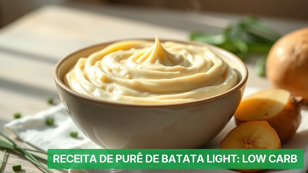 Receita de Purê de Batata Light: Low Carb [2026] — Nutricionando