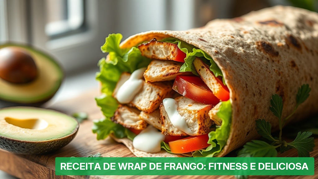 Receita de Wrap de Frango: Fitness e Deliciosa (Guia 2026) — Nutricionando