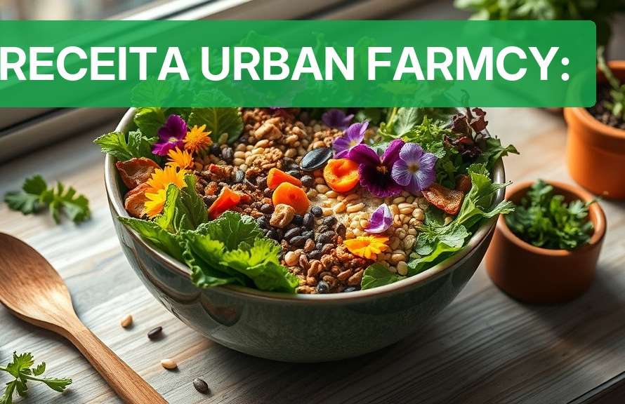 Receita Urban Farmcy: [Passo a Passo Definitivo 2026] — Nutricionando
