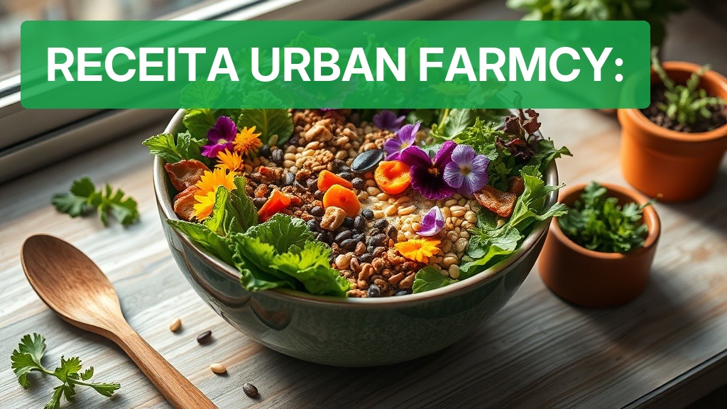 Receita Urban Farmcy: [Passo a Passo Definitivo 2026] — Nutricionando