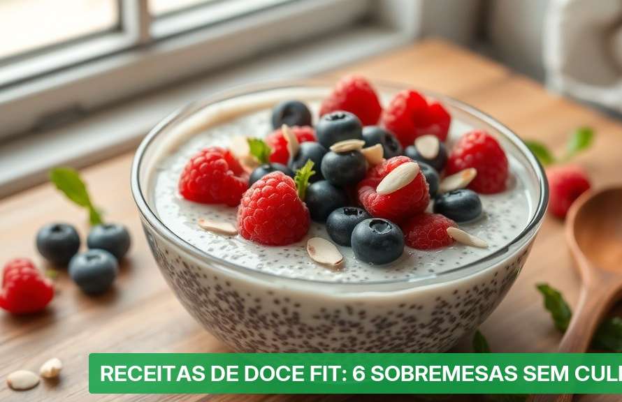 Receitas de Doce Fit: 6 Sobremesas Sem Culpa (2026) — Nutricionando