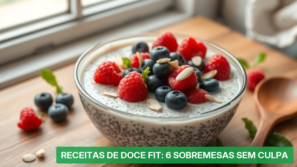 Receitas de Doce Fit: 6 Sobremesas Sem Culpa (2026) — Nutricionando