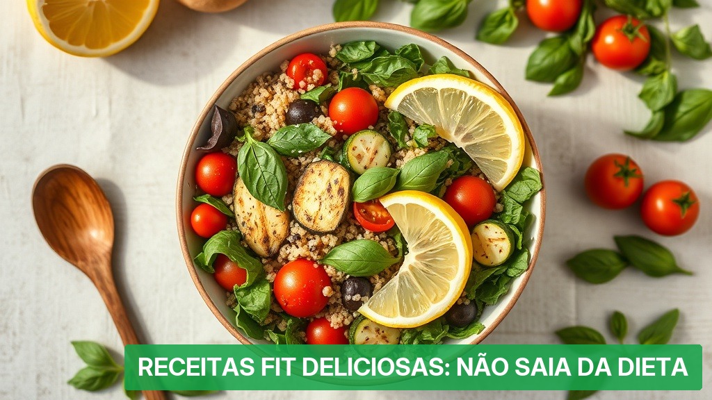Receitas Fit Deliciosas: Não Saia da Dieta [5 Ideias Rápidas 2026] — Nutricionando