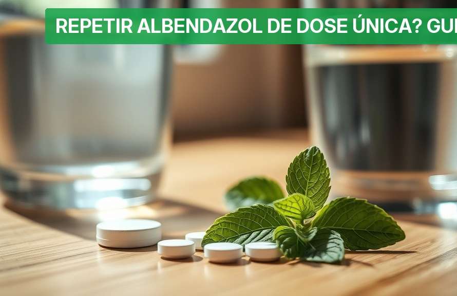 Repetir Albendazol de Dose Única? Guia Definitivo (2026) — Nutricionando