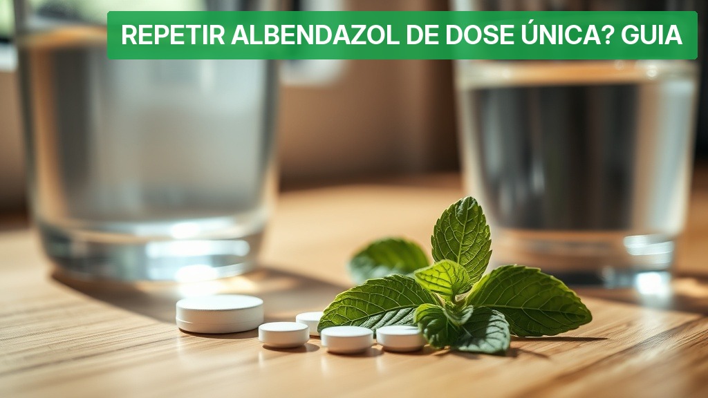 Repetir Albendazol de Dose Única? Guia Definitivo (2026) — Nutricionando