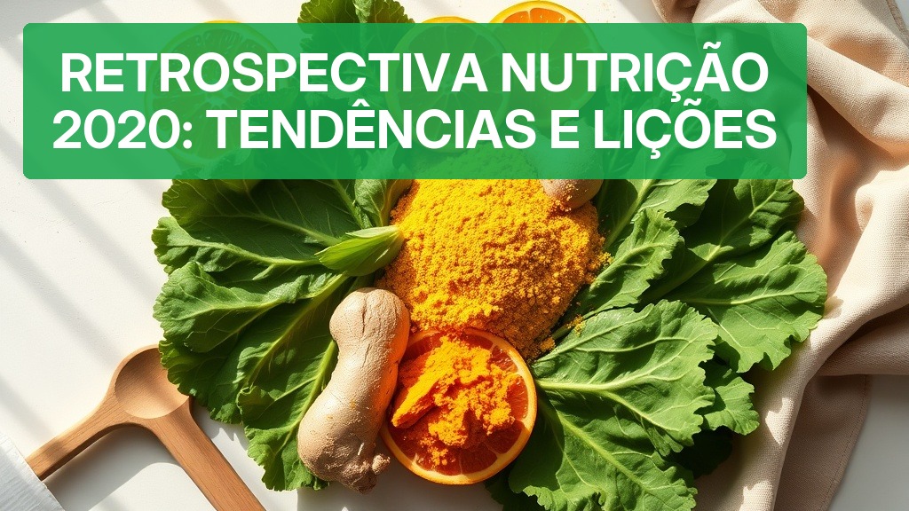 Retrospectiva Nutrição 2020: Tendências e Lições — Nutricionando