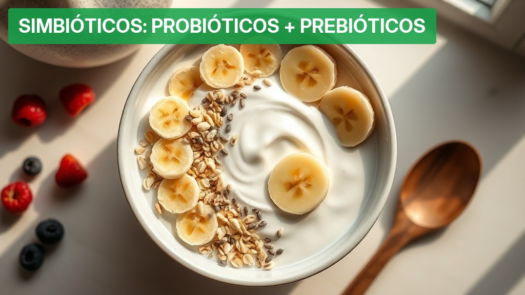Simbióticos: Probióticos + Prebióticos [Guia 2026] — Nutricionando