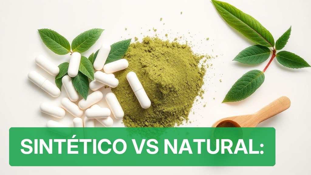 Sintético vs Natural: [Quem Vence na Suplementação?] (2026) — Nutricionando