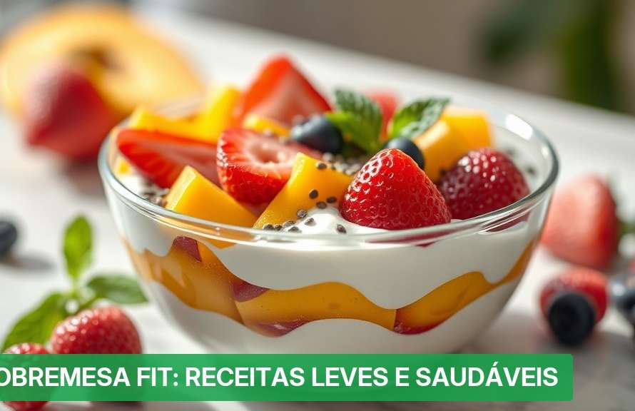 Sobremesa Fit: Receitas Leves e Saudáveis [Guia Completo 2026] — Nutricionando