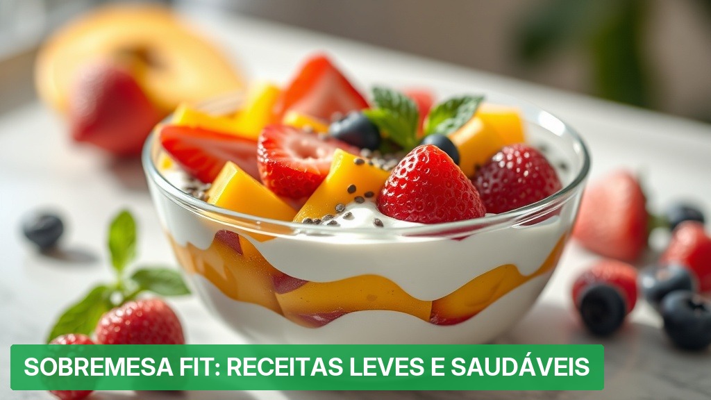 Sobremesa Fit: Receitas Leves e Saudáveis [Guia Completo 2026] — Nutricionando