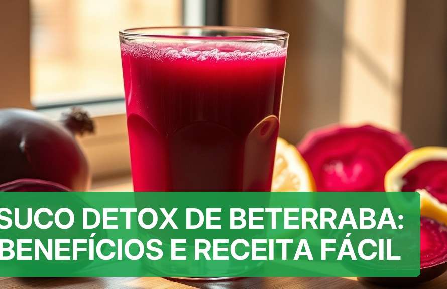 Suco Detox de Beterraba: Benefícios e Receita Fácil (2026) — Nutricionando