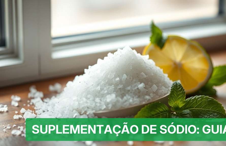 Suplementação de Sódio: Guia Definitivo [2026] — Nutricionando
