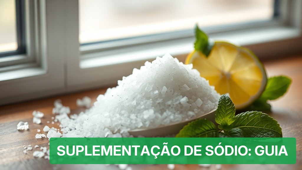 Suplementação de Sódio: Guia Definitivo [2026] — Nutricionando