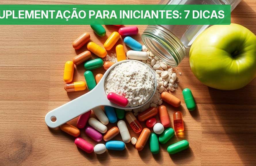 Suplementação para Iniciantes: 7 Dicas [Essenciais 2026] — Nutricionando
