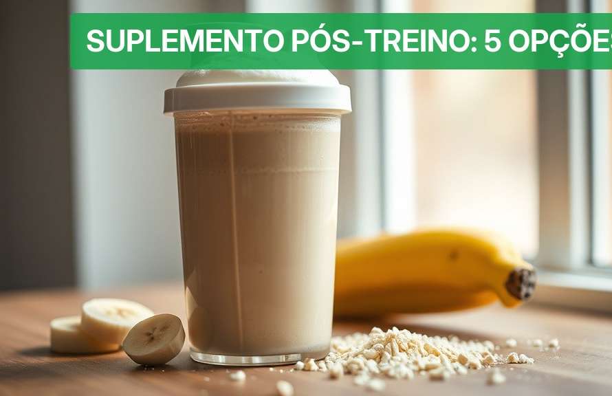 Suplemento Pós-Treino: 5 Opções [Top 2026] — Nutricionando