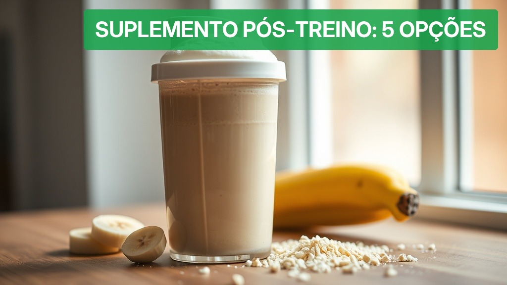 Suplemento Pós-Treino: 5 Opções [Top 2026] — Nutricionando