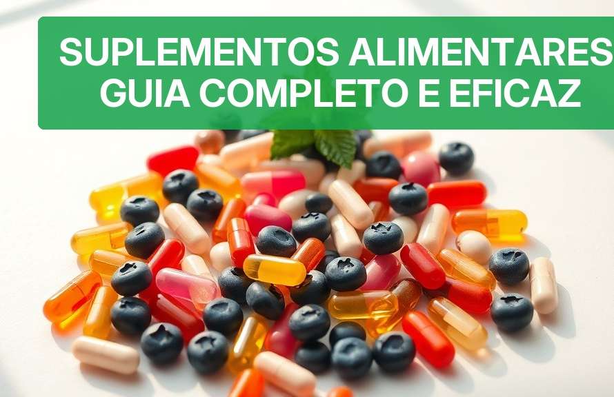 Suplementos Alimentares: Guia Completo e Eficaz (2026) — Nutricionando