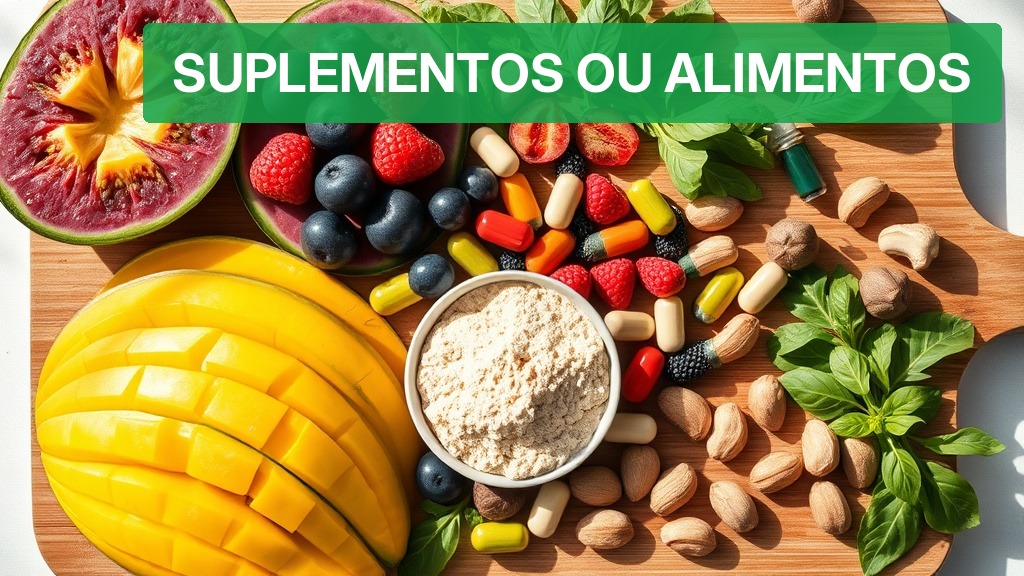 Suplementos ou Alimentos? [Guia Definitivo 2026] — Nutricionando