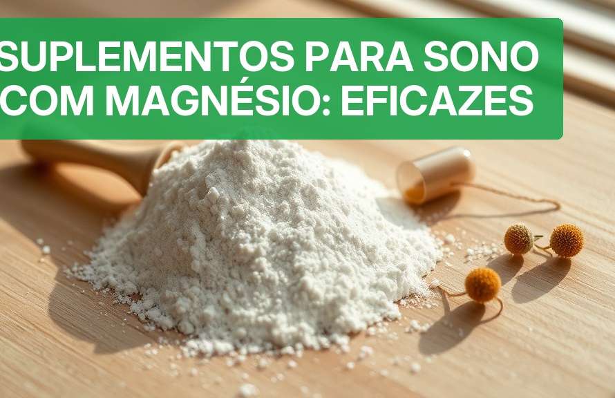 Suplementos para Sono com Magnésio [Guia 2026]: Eficazes — Nutricionando
