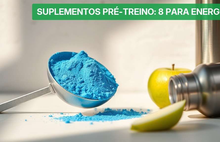 Suplementos Pré-Treino: 8 para Energia [2026] — Nutricionando
