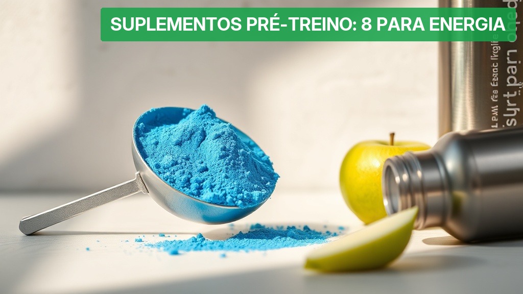Suplementos Pré-Treino: 8 para Energia [2026] — Nutricionando