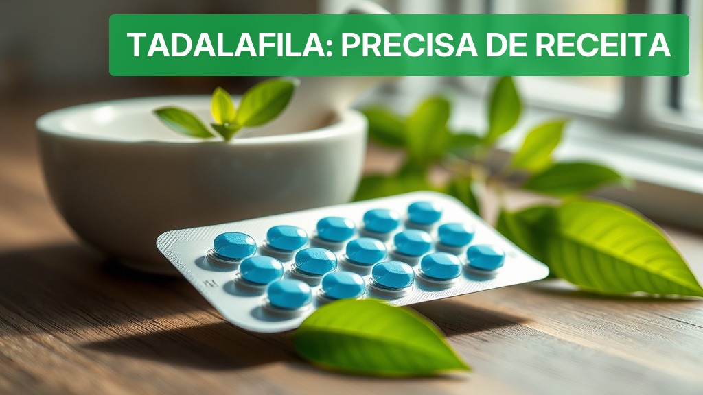 Tadalafila: Precisa de Receita? [Guia 2026] — Nutricionando