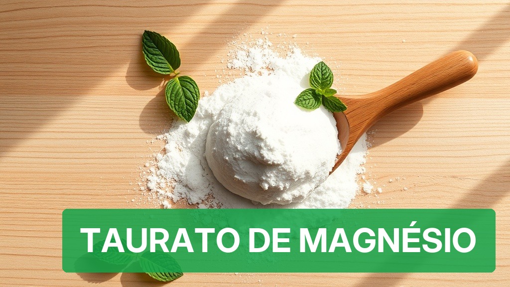 Taurato de Magnésio [Benefícios Comprovados] (2026) — Nutricionando