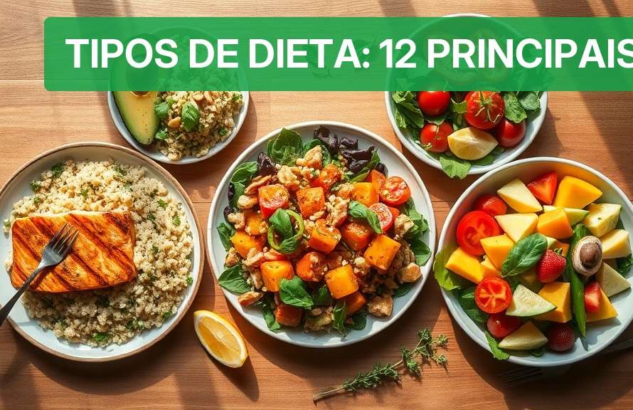 Tipos de Dieta: 12 Principais [Guia 2026] — Nutricionando
